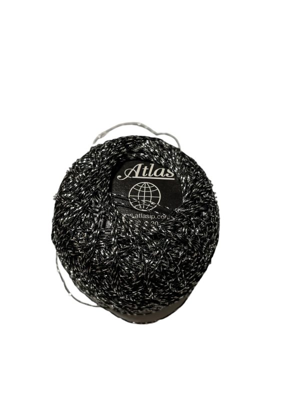 Atlas fekete-lurex
