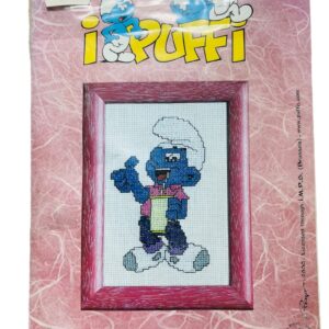 Hupikék Törpike keresztszemes készlet